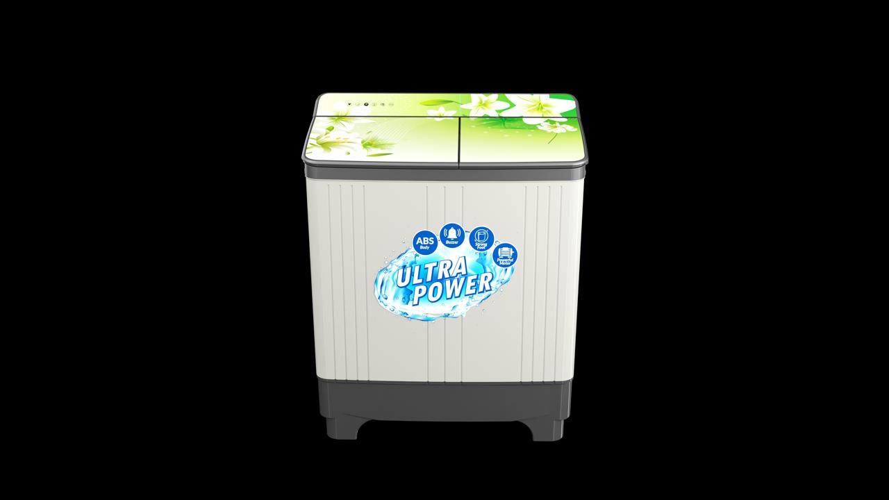 NEX02 9.5 kg Semi-Automatic Top Load Washing Machine With Magic Filter (Aqua Wash, MAROON)