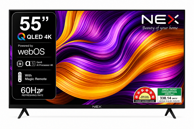 NEX10-165 cm (65 inches) 4K Ultra HD Smart Android LED TV 65VS | Built-in Google Voice Assistant