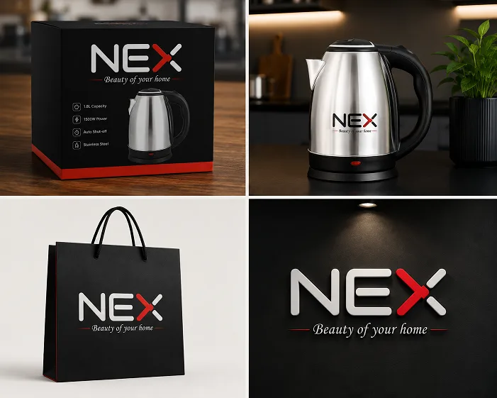 Annex Double Wall Electric Kettle 1.8L