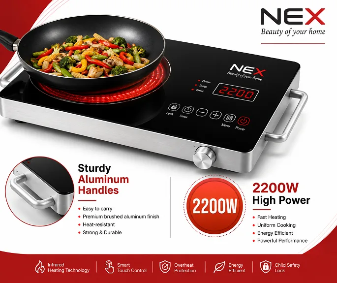 Annex Eco-Smart Induction Cooktop 2000W